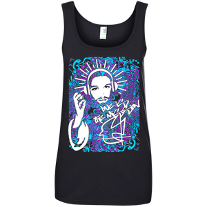 Intricated Urban Hippie Street Art – Love Is The Mission 01 Tee&Tank Lady Pimamour