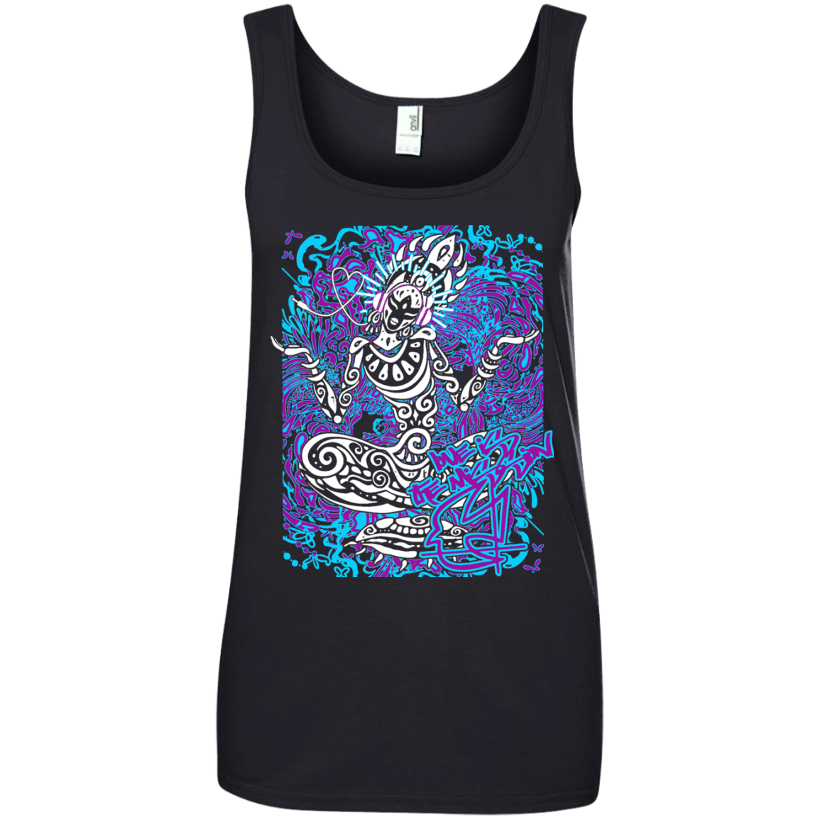 Intricated Urban Hippie Street Art – Love Is The Mission 03 Tee&Tank Lady Pimamour