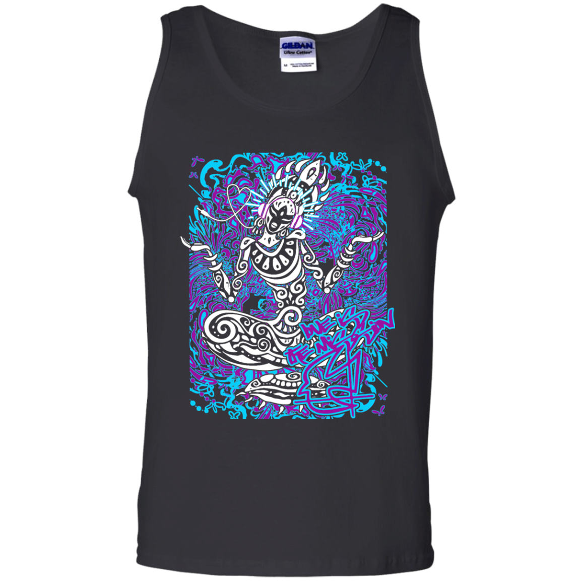 Intricated Urban Hippie Street Art – Love Is The Mission 03 Tee&Tank Men/Unisex Pimamour