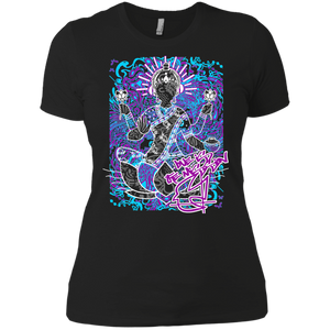 Intricated Urban Hippie Street Art – Love Is The Mission 04 Tee&Tank Lady Pimamour