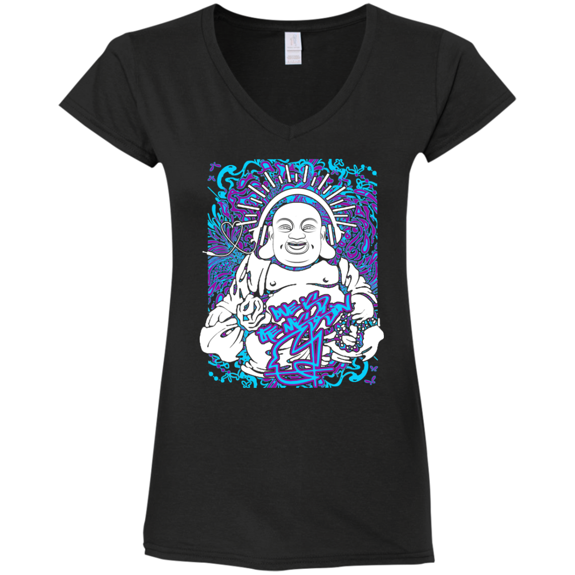 Intricated Urban Hippie Street Art – Love Is The Mission 05 Tee&Tank Lady Pimamour