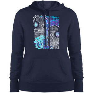 Intricated Urban Hippie Street Art – Love Is The Mission 07 Hoodie Ladies&Men Pimamour