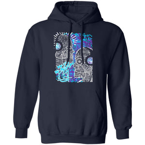 Intricated Urban Hippie Street Art – Love Is The Mission 07 Hoodie Ladies&Men Pimamour