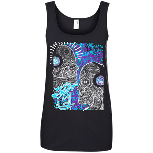 Intricated Urban Hippie Street Art – Love Is The Mission 07 Tee&Tank Lady Pimamour