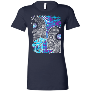 Intricated Urban Hippie Street Art – Love Is The Mission 07 Tee&Tank Lady Pimamour