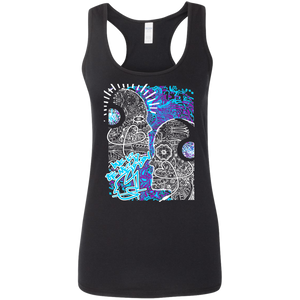 Intricated Urban Hippie Street Art – Love Is The Mission 07 Tee&Tank Lady Pimamour