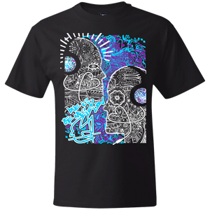 Intricated Urban Hippie Street Art – Love Is The Mission 07 Tee&Tank Men/Unisex Pimamour