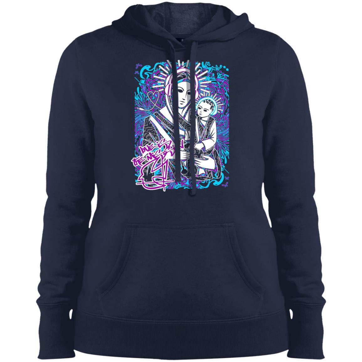 Intricated Urban Hippie Street Art – Love Is The Mission 08 Dk Hoodie Ladies&Men Pimamour