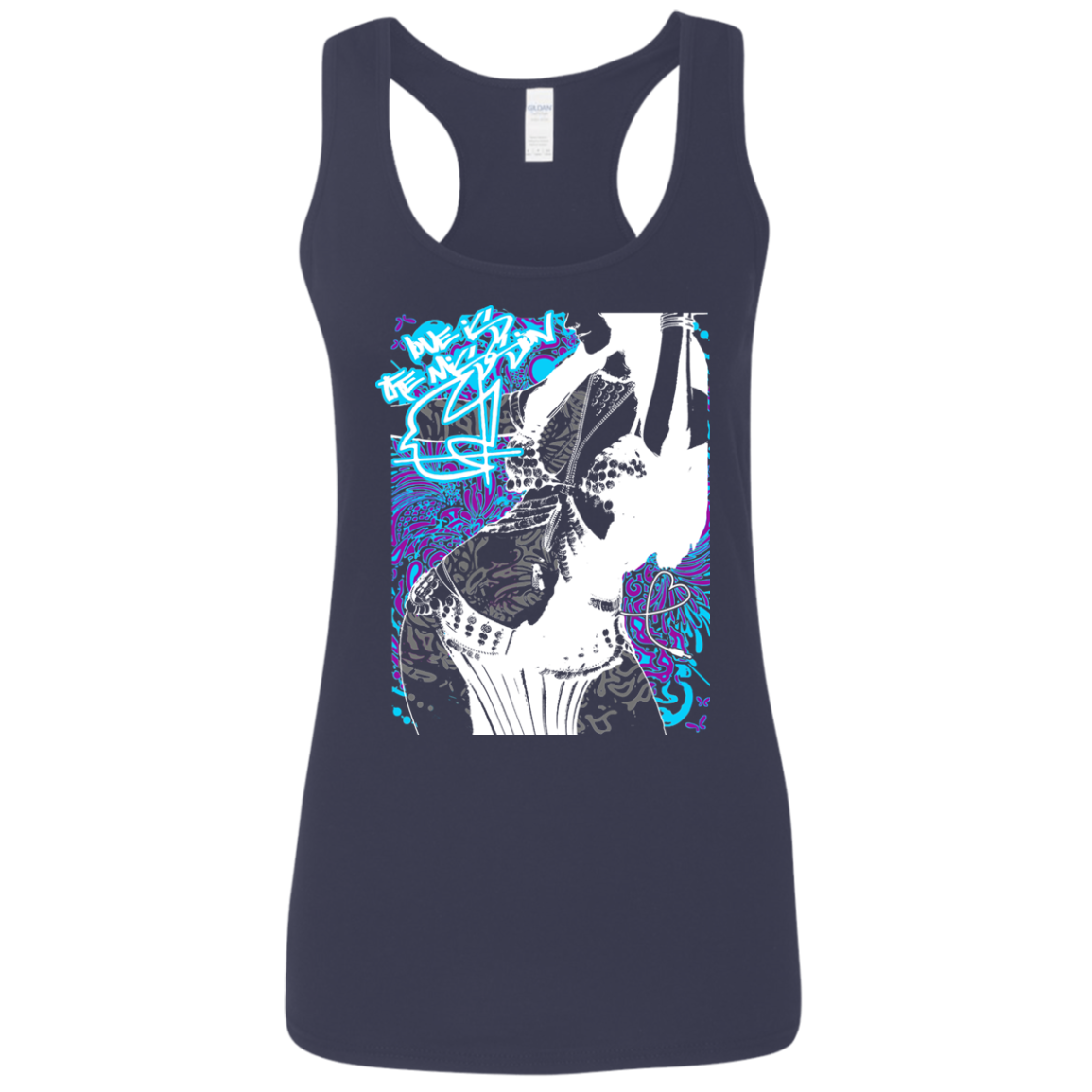 Intricated Urban Hippie Street Art – Love Is The Mission 09 Tee&Tank Lady Pimamour