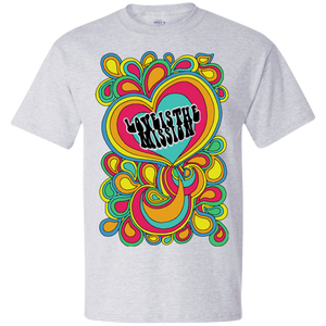 Intricated Urban Hippie Street Art – Love Is The Mission 10 Tee&Tank Men/Unisex Pimamour