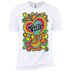 Intricated Urban Hippie Street Art – Love Is The Mission 10 Tee&Tank Men/Unisex Pimamour