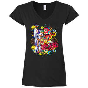 Intricated Urban Hippie Street Art – Love Is The Mission 12 Tee&Tank Lady Pimamour