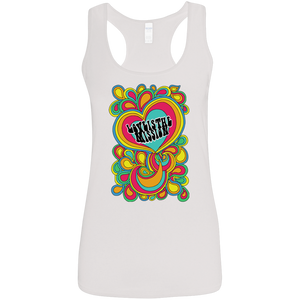 Intricated Urban Hippie Street Art – Love Is The Mission 13 Tee&Tank Lady Pimamour