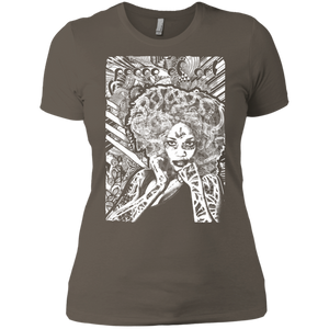 Intricated Urban Hippie Street Art – Peace Of Art 01 Tee&Tank Lady Pimamour