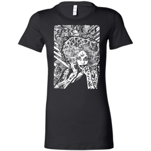 Intricated Urban Hippie Street Art – Peace Of Art 01 Tee&Tank Lady Pimamour