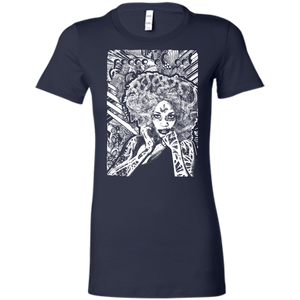 Intricated Urban Hippie Street Art – Peace Of Art 01 Tee&Tank Lady Pimamour