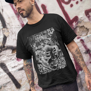 Intricated Urban Hippie Street Art – Peace Of Art 04 Tee&Tank Men/Unisex Pimamour