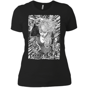 Intricated Urban Hippie Street Art – Peace Of Art 10 Tee&Tank Lady Pimamour