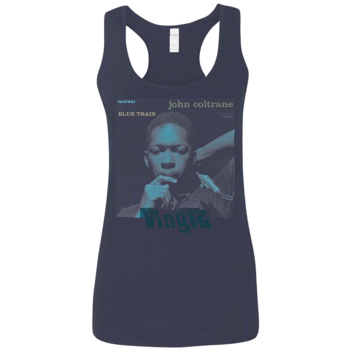 Jonh Coltrane - Blue Train - Ep Cover - Vinyl 07 Tee&Tank Lady Pimamour