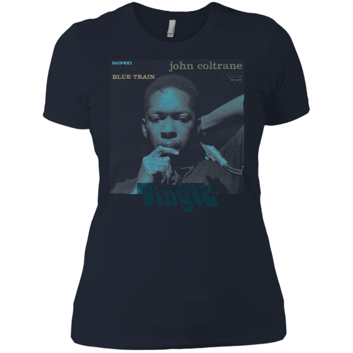 Jonh Coltrane - Blue Train - Ep Cover - Vinyl 07 Tee&Tank Lady Pimamour