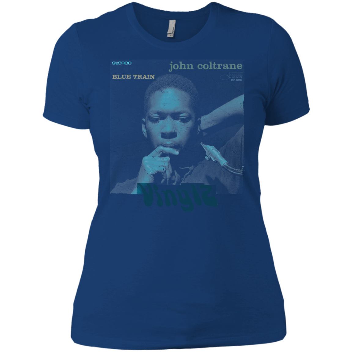 Jonh Coltrane - Blue Train - Ep Cover - Vinyl 07 Tee&Tank Lady Pimamour