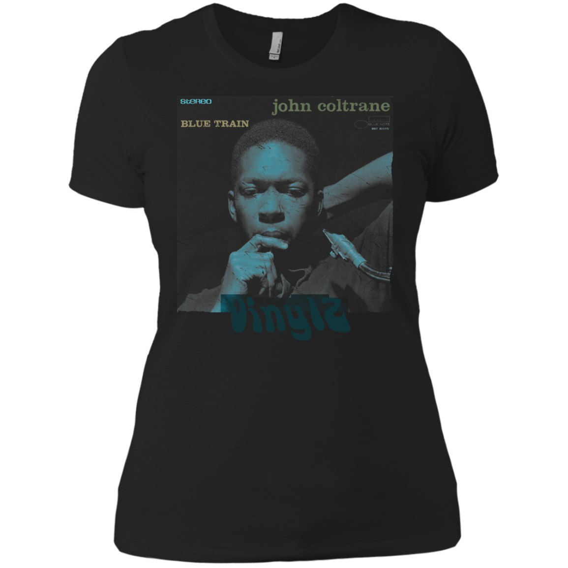 Jonh Coltrane - Blue Train - Ep Cover - Vinyl 07 Tee&Tank Lady Pimamour