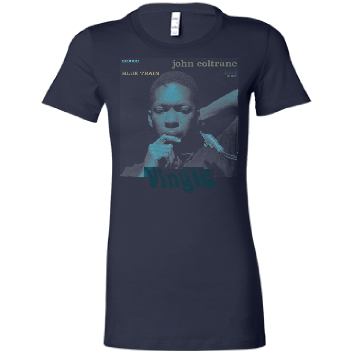 Jonh Coltrane - Blue Train - Ep Cover - Vinyl 07 Tee&Tank Lady Pimamour