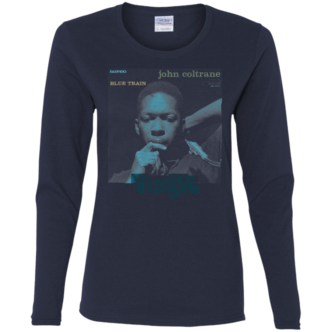 Jonh Coltrane - Blue Train - Ep Cover - Vinyl 07 Tee&Tank Lady Pimamour