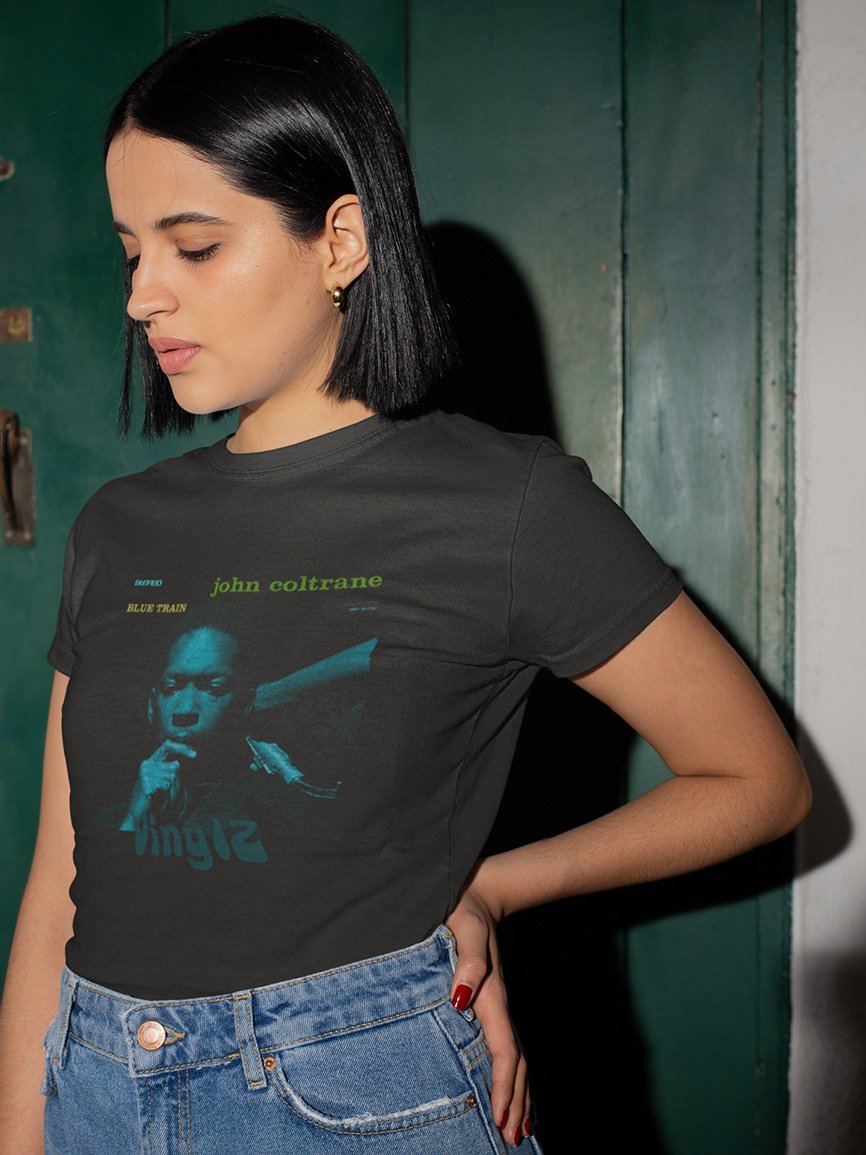 Jonh Coltrane - Blue Train - Ep Cover - Vinyl 07 Tee&Tank Lady Pimamour