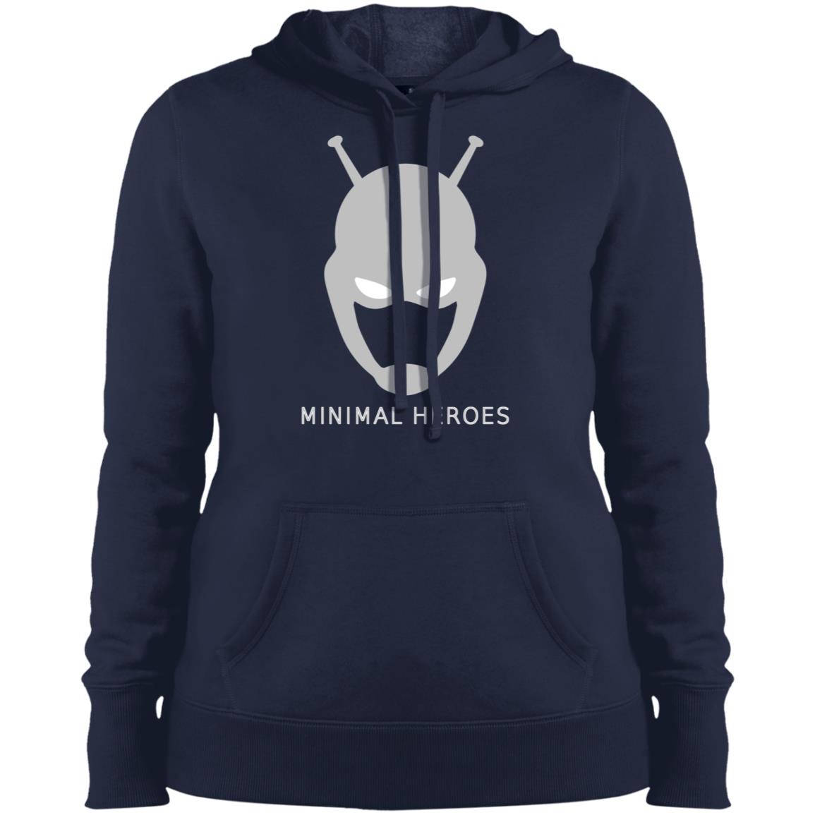 Minimalist Design – Pop Culture - Minimal Heroes 01 Dk Hoodie Ladies&Men Pimamour