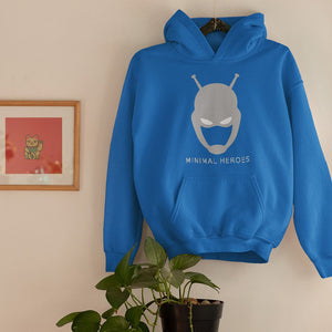 Minimalist Design – Pop Culture - Minimal Heroes 01 Dk Hoodie Ladies&Men Pimamour