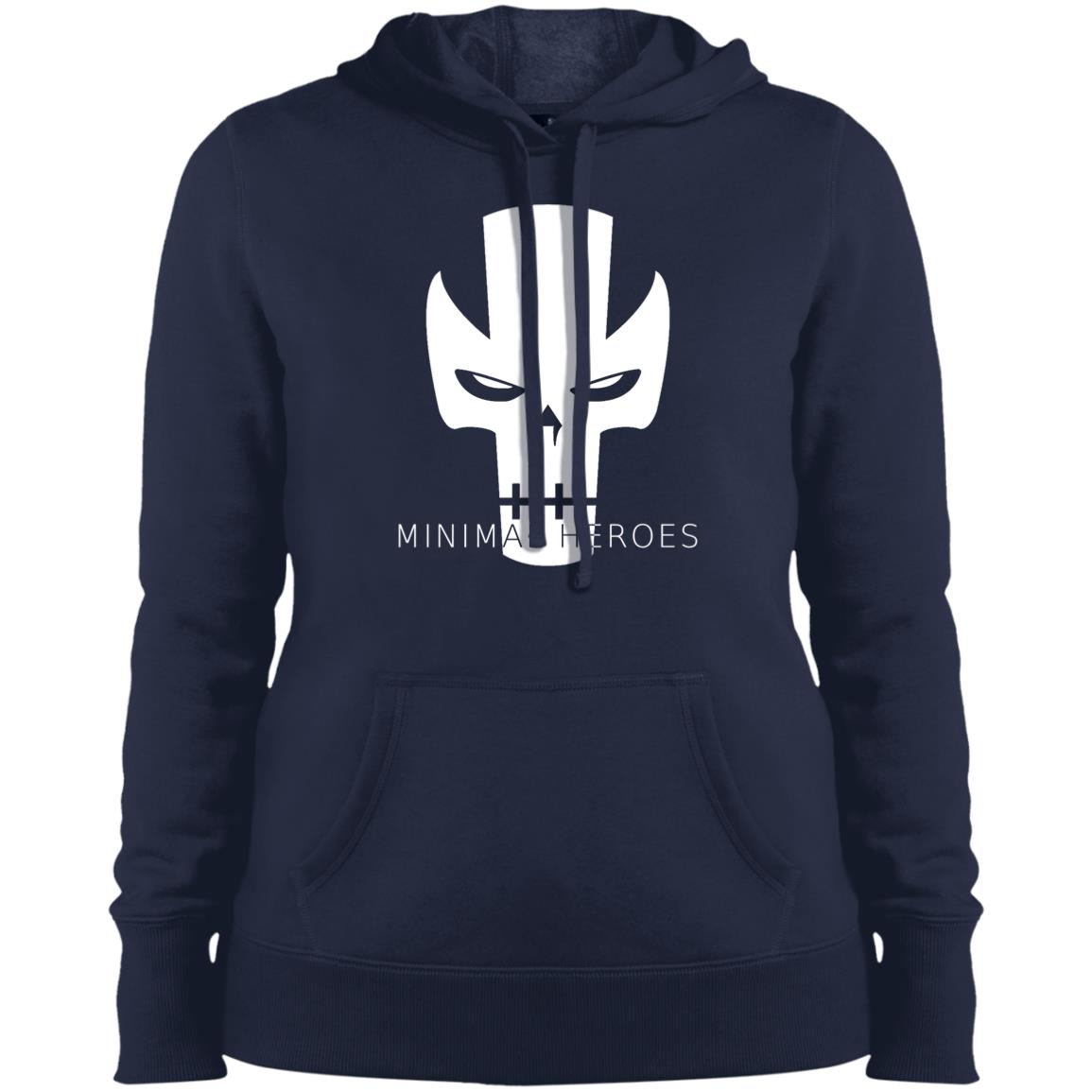 Minimalist Design – Pop Culture - Minimal Heroes 05 Dk Hoodie Ladies&Men Pimamour