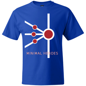 Minimalist Design – Pop Culture - Minimal Heroes 07 Tee&Tank Men/Unisex Pimamour