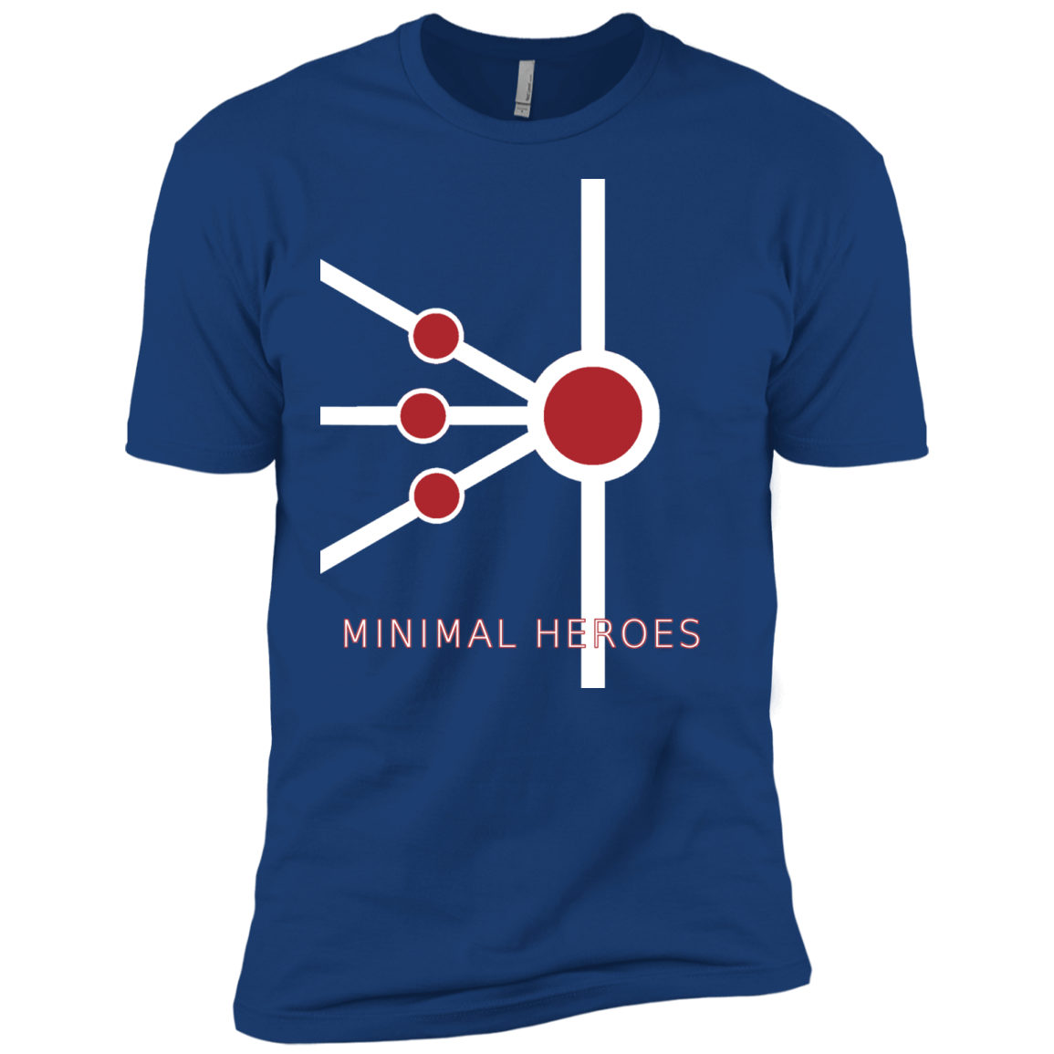 Minimalist Design – Pop Culture - Minimal Heroes 07 Tee&Tank Men/Unisex Pimamour