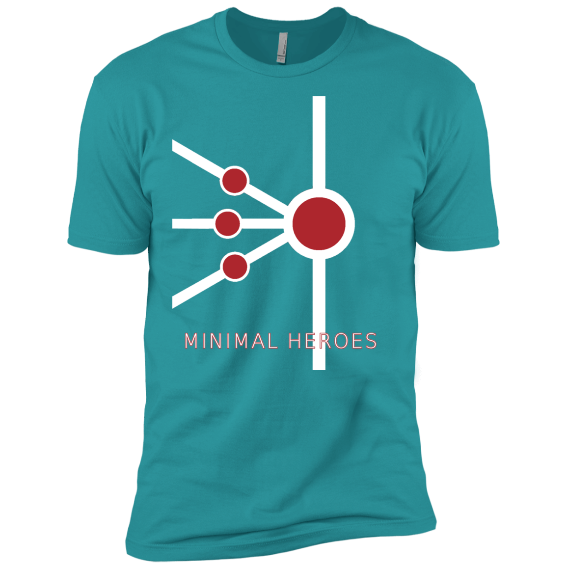 Minimalist Design – Pop Culture - Minimal Heroes 07 Tee&Tank Men/Unisex Pimamour