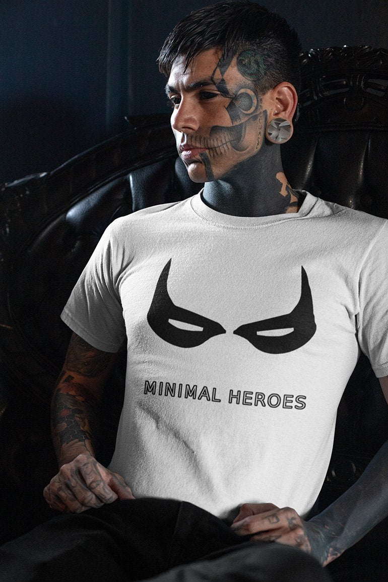 Minimalist Design – Pop Culture - Minimal Heroes 09 Tee&Tank Men/Unisex Pimamour