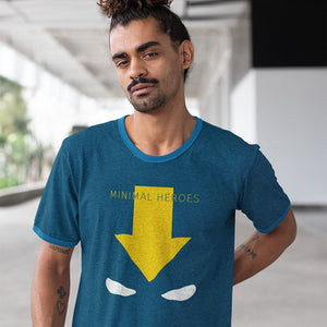 Minimalist Design – Pop Culture - Minimal Heroes 13 Tee&Tank Men/Unisex Pimamour