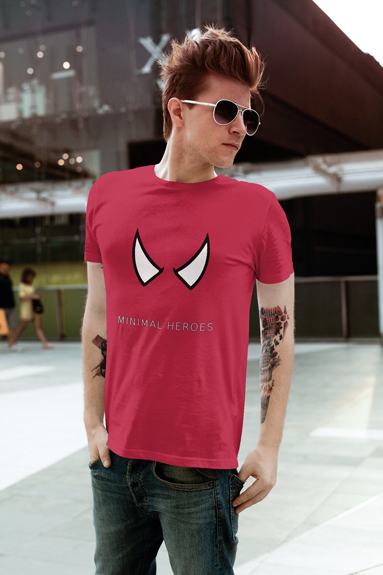 Minimalist Design – Pop Culture - Minimal Heroes 14 Tee&Tank Men/Unisex Pimamour