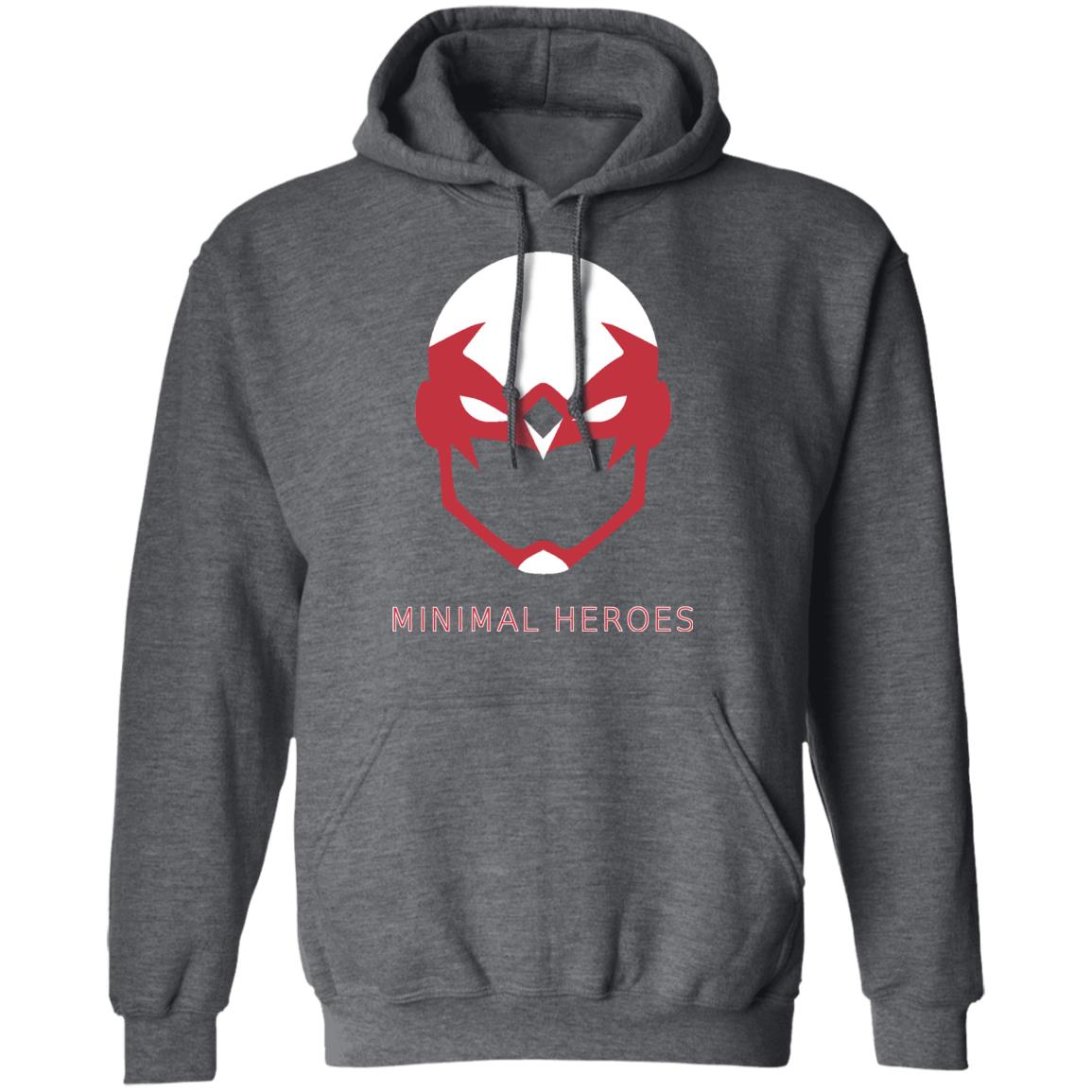 Minimalist Design – Pop Culture - Minimal Heroes O8 Dk Hoodie Ladies&Men Pimamour