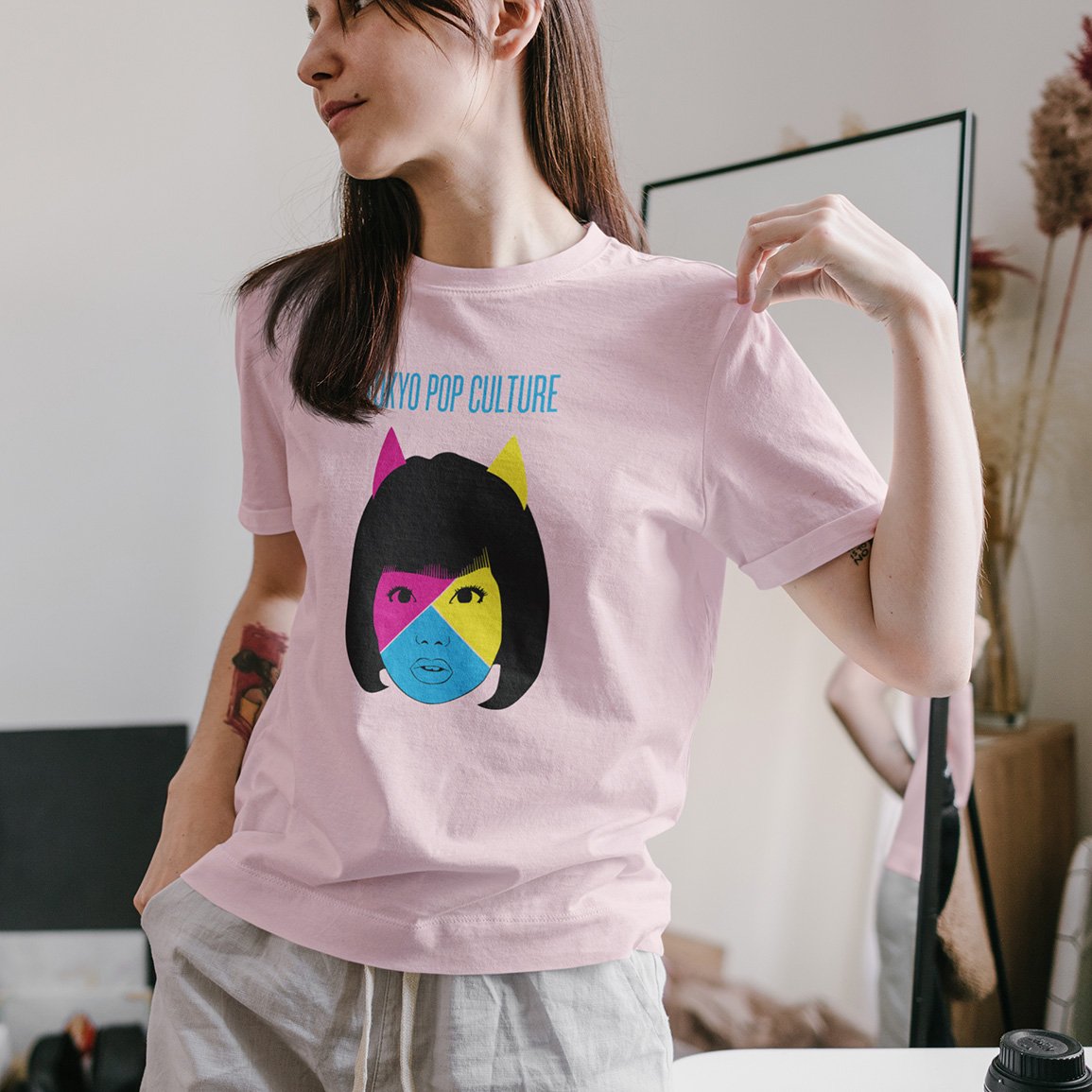 Minimalist Design – Pop Culture - Smart Design 05 Tee&Tank Lady Pimamour