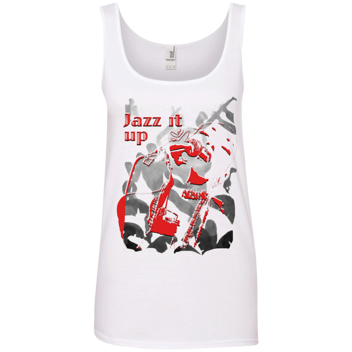 Music Urban Street Sound - Musik 03 Jazz It Up Tee&Tank Lady Pimamour