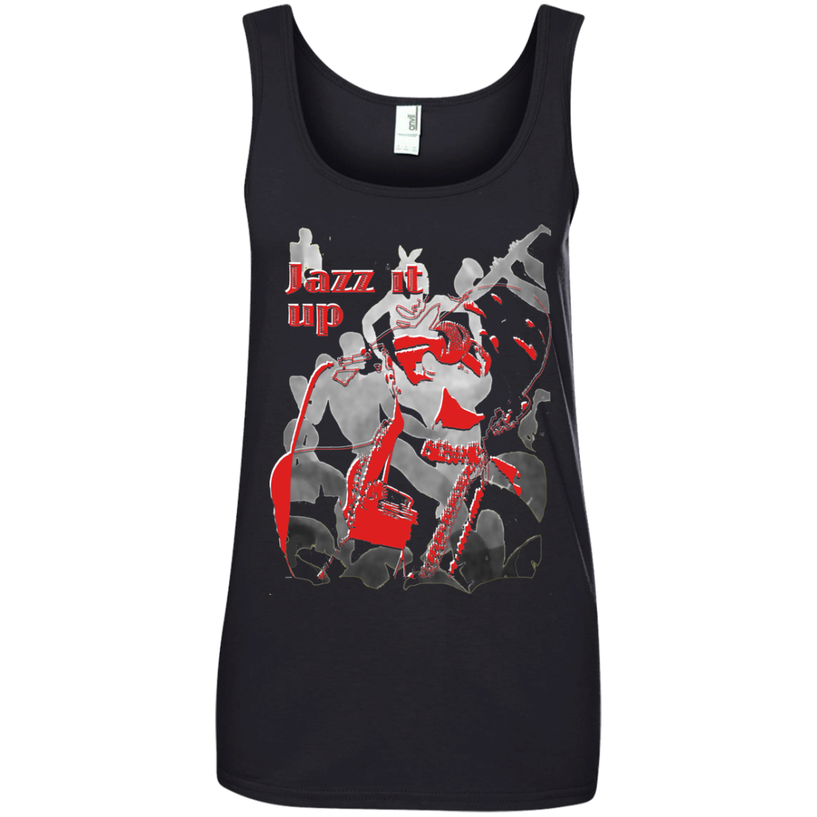 Music Urban Street Sound - Musik 05 Jazz It Up Tee&Tank Lady Pimamour