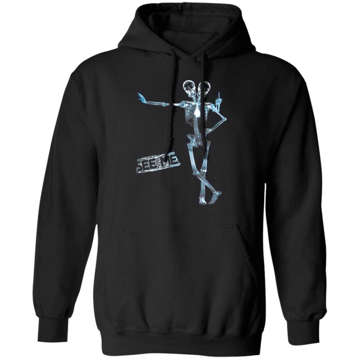 Original Funny Skeleton Skull - X-Ray 02 Dk Hoodie Ladies&Men Pimamour