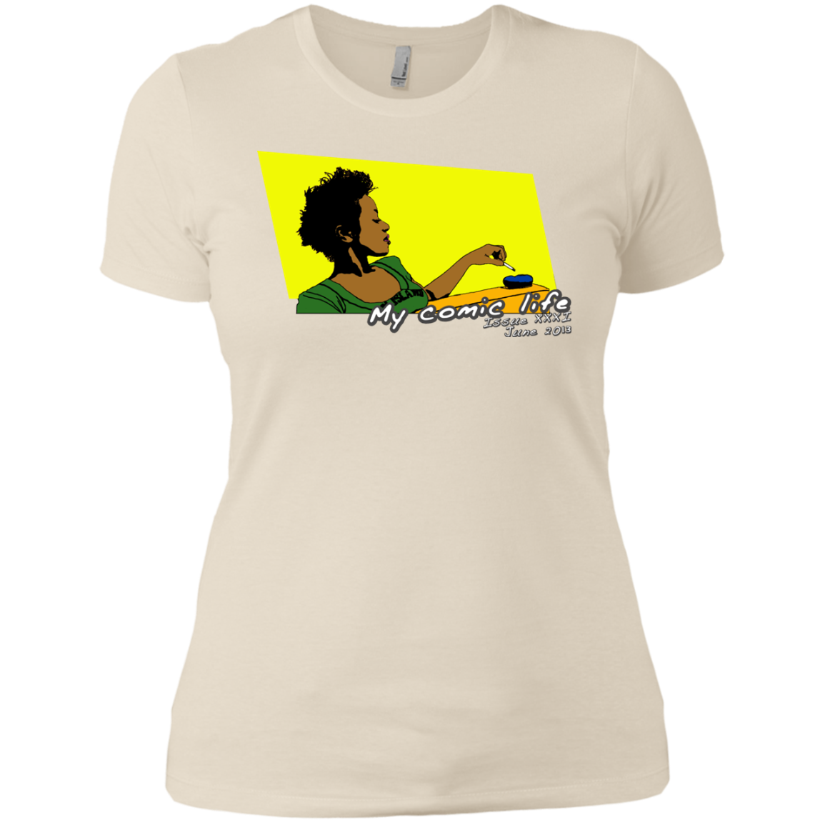 Pop Art Vintage Comics Lichtenstein Style - My Comic Life 02 Tee&Tank Lady Pimamour