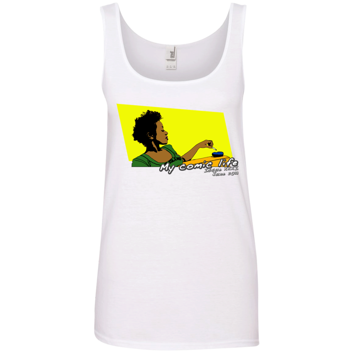 Pop Art Vintage Comics Lichtenstein Style - My Comic Life 02 Tee&Tank Lady Pimamour