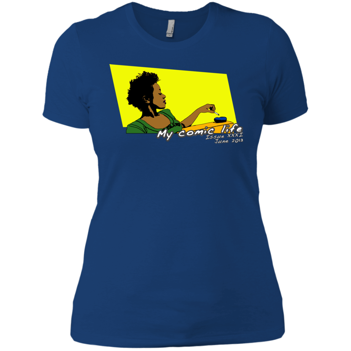 Pop Art Vintage Comics Lichtenstein Style - My Comic Life 02 Tee&Tank Lady Pimamour