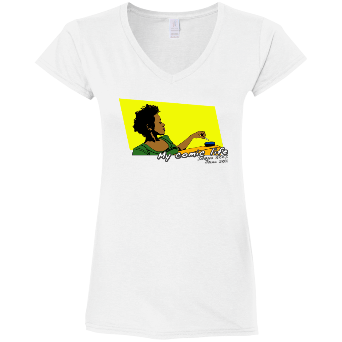 Pop Art Vintage Comics Lichtenstein Style - My Comic Life 02 Tee&Tank Lady Pimamour