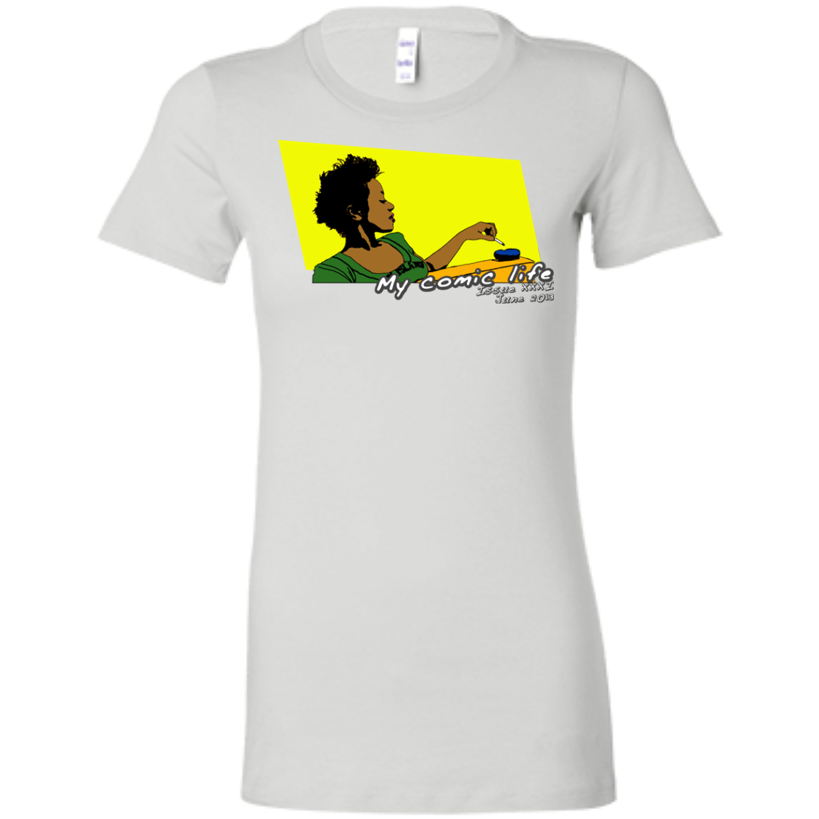 Pop Art Vintage Comics Lichtenstein Style - My Comic Life 02 Tee&Tank Lady Pimamour