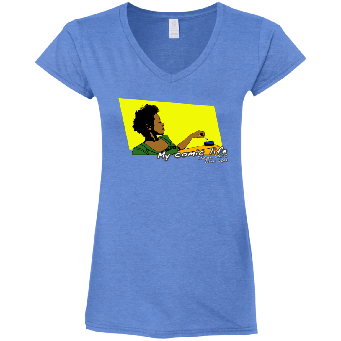 Pop Art Vintage Comics Lichtenstein Style - My Comic Life 02 Tee&Tank Lady Pimamour
