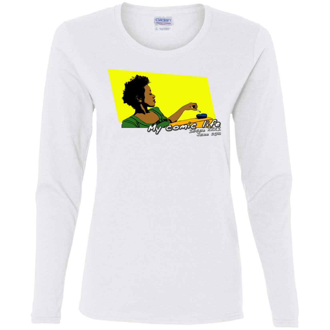 Pop Art Vintage Comics Lichtenstein Style - My Comic Life 02 Tee&Tank Lady Pimamour